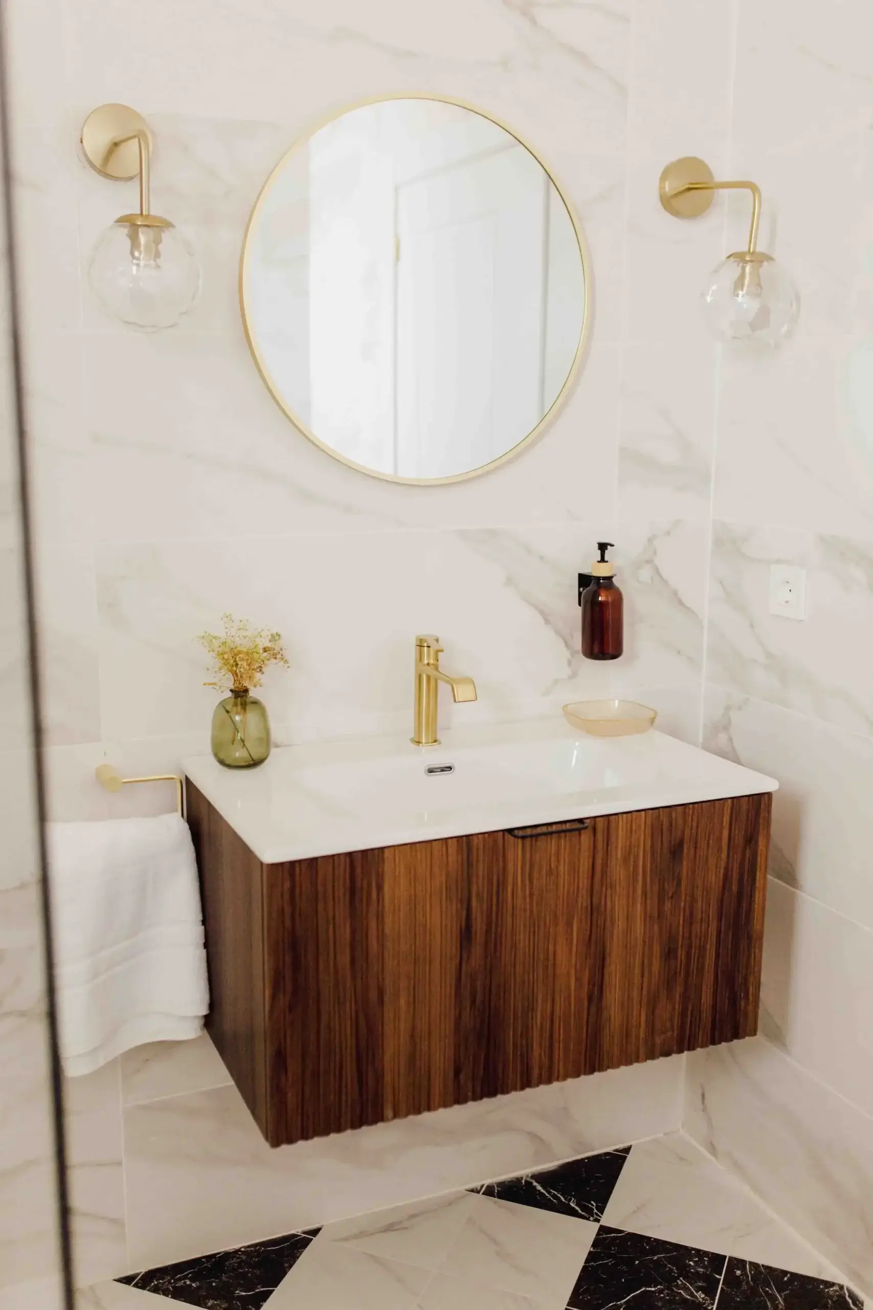 Baño completo del Apartamento Liencres en Santander