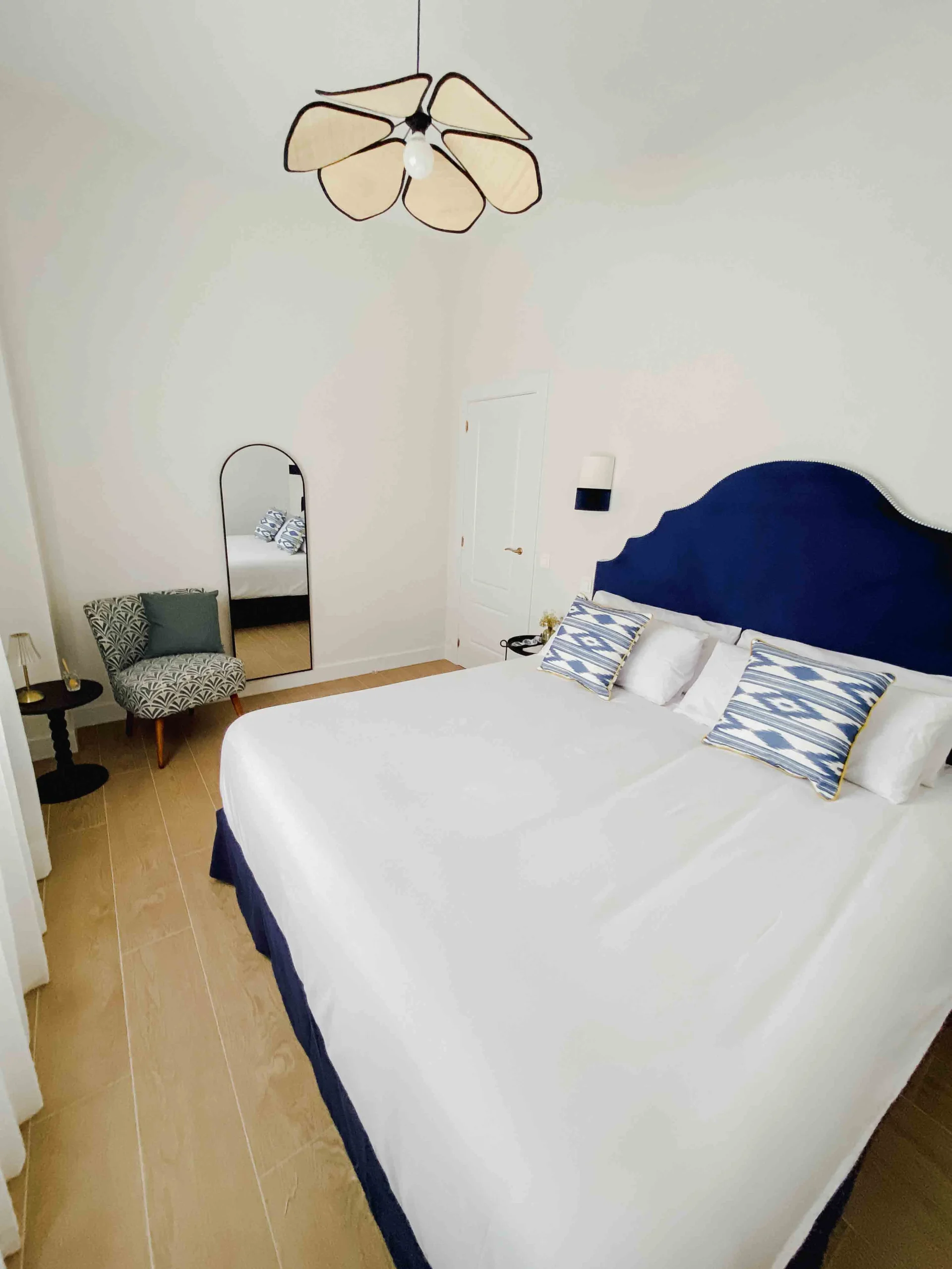 Dormitorio principal del Apartamento La Maruca en Santander
