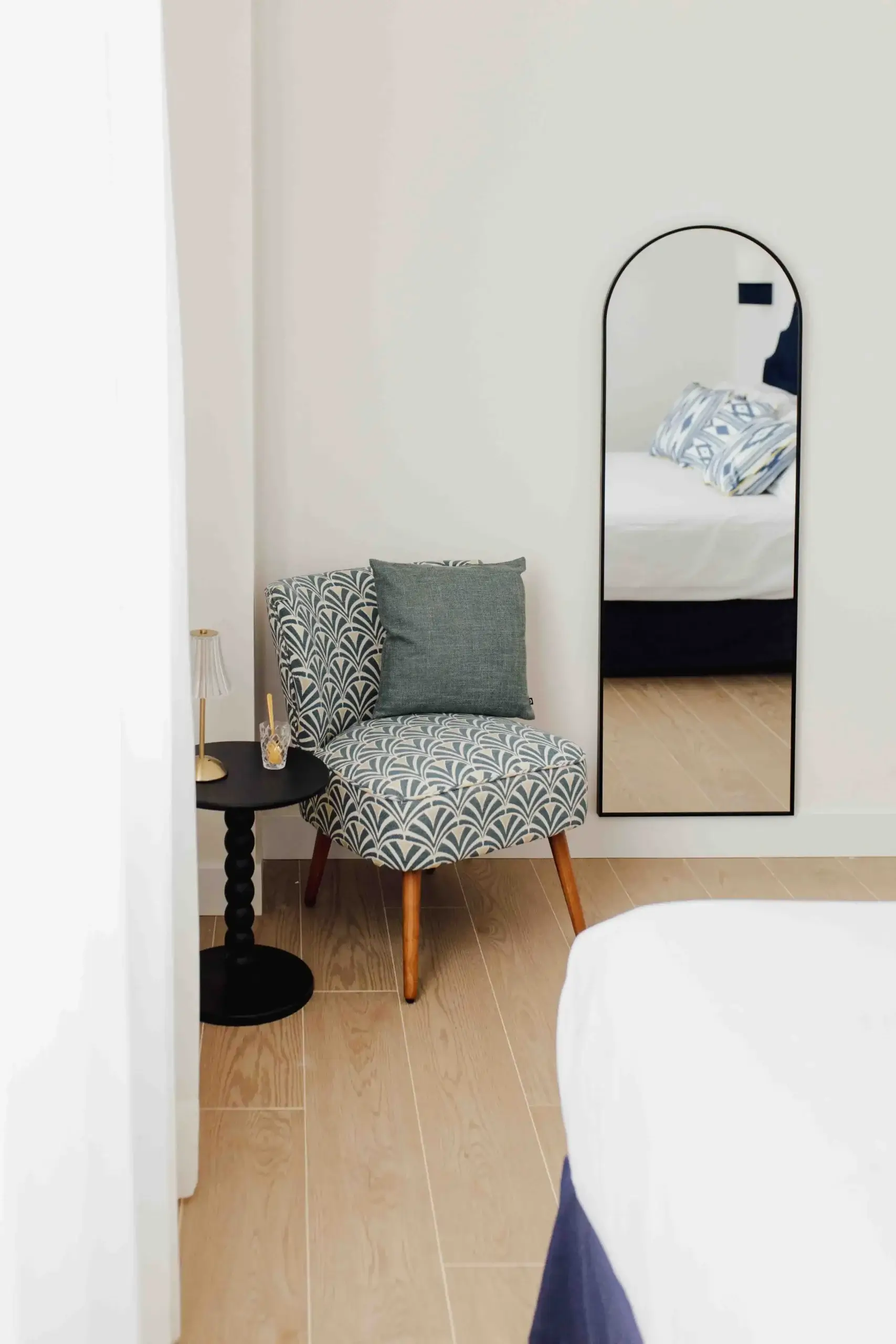 Dormitorio principal del Apartamento Oyambre en Santander