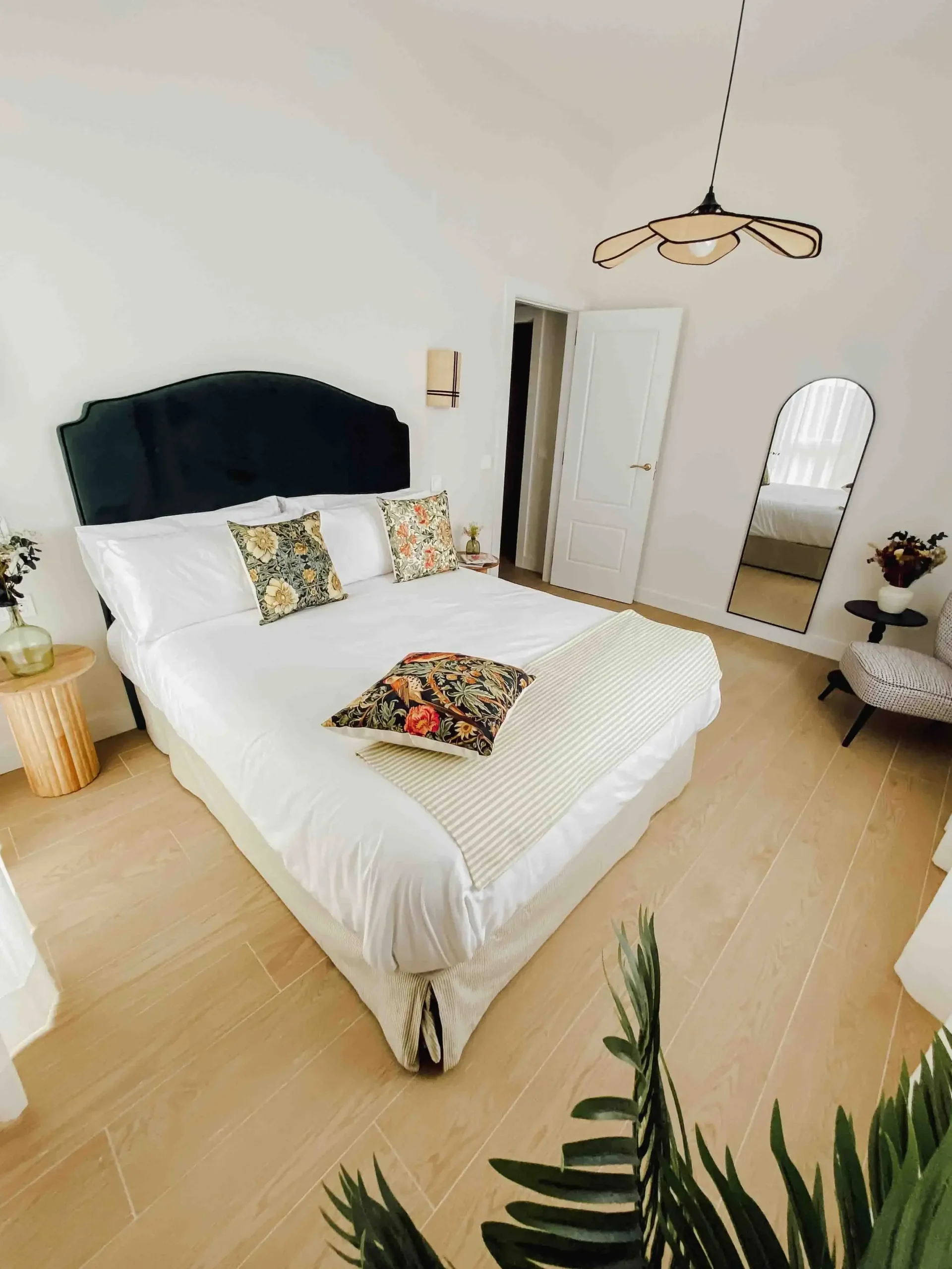 Dormitorio principal del Apartamento Oyambre en Santander